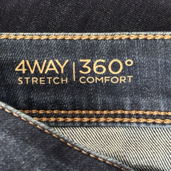 DL1961‎ Jeans Womens 4 27 Blue Cindy Slim Boot Dark Whiskering Fading Streetwear - Picture 8 of 11